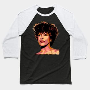 Tina Turner Retro Vintage Pop Art Baseball T-Shirt